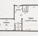 двухкомнатная Юго-западный район квартира в Ставрополе