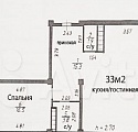 двухкомнатная Юго-западный район квартира в Ставрополе